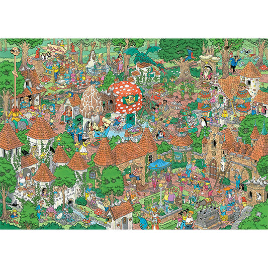 JUMBO Jan van Haasteren JVH Fairytale Forest 1000pcs