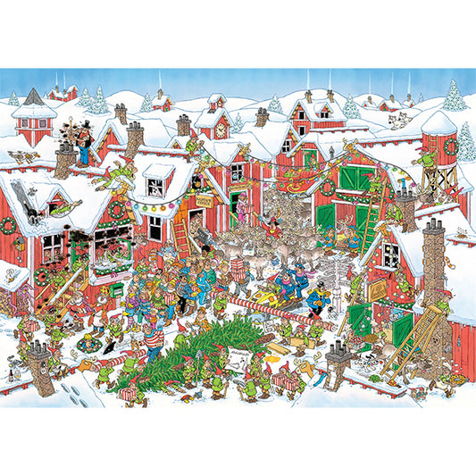 JUMBO Jan van Haasteren JVH Santa's Village 1000pcs