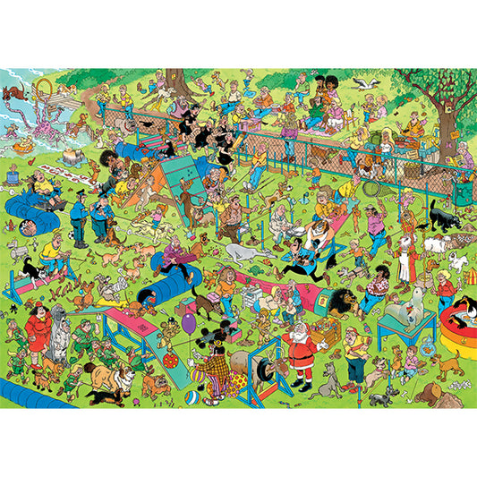 JUMBO Jan van Haasteren,JVH Dog Parkour 1000pcs