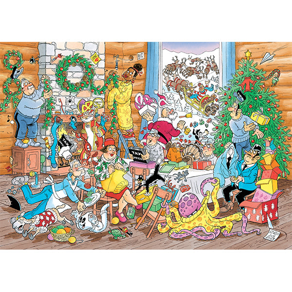 JUMBO, Jan van Haasteren, JVH, A Woolly Christmas, 500 pcs