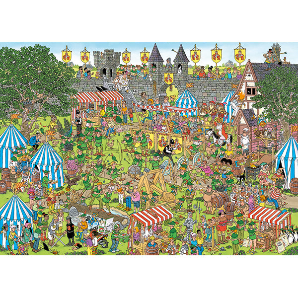 JUMBO Jan van Haasteren, JVH, Robin Hood Festival 1500pcs