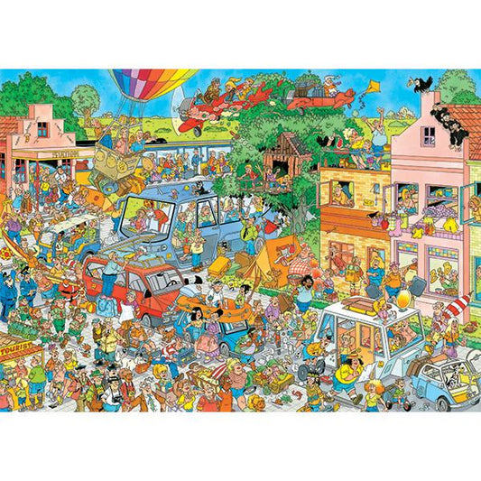 JUMBO Jan van Haasteren JVH The Music Shop & Holiday Jitters, 2X 1000pcs