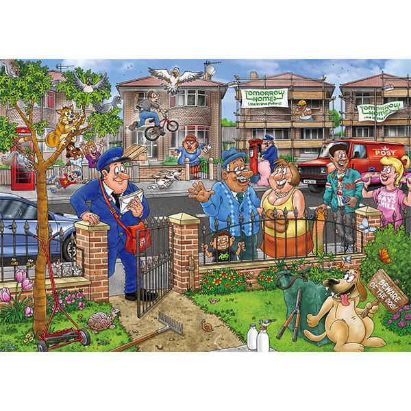 JUMBO, Wasgij Destiny 31, Home Delivery! 1000 pcs