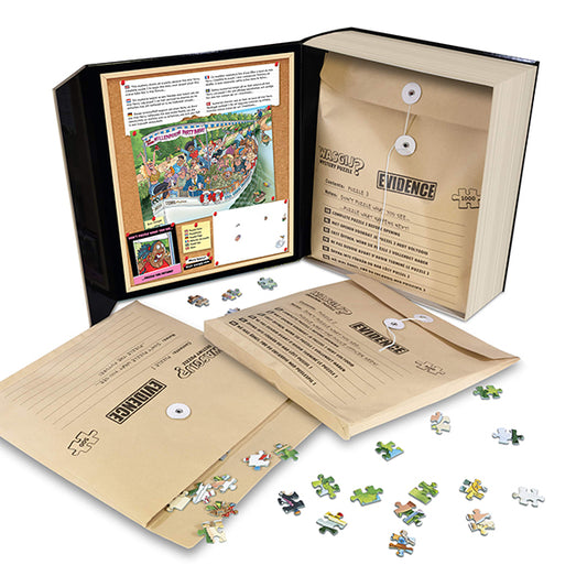 JUMBO, Wasgij Pieces of Evidence 1, The Last Voyage, 3 Puzzle Set