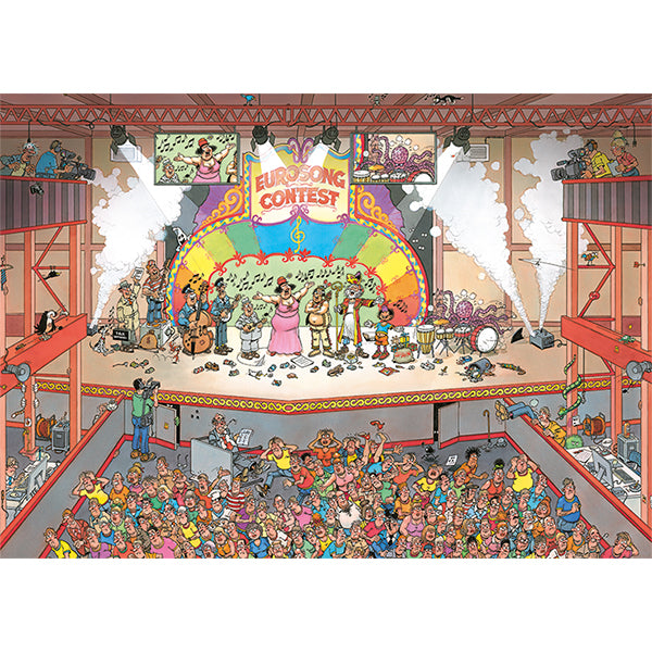 JUMBO Jan van Haasteren JVH- Eurosong Contest 1000pcs