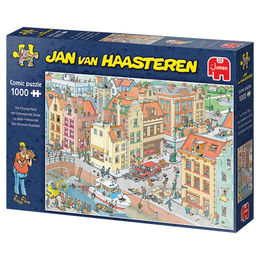 JUMBO Jan van Haasteren, JVH- The Missing Piece 1000pcs
