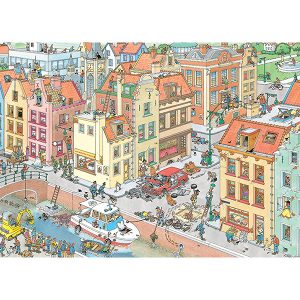 JUMBO Jan van Haasteren, JVH- The Missing Piece 1000pcs