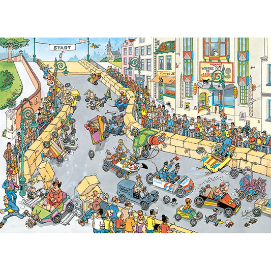 JUMBO Jan van Haasteren JVH The Soapbox Race 1000pcs