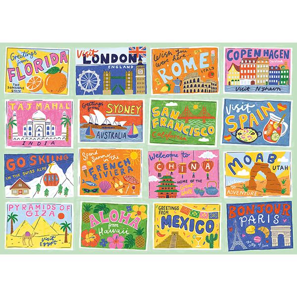 HAPPILY,Postcards,1000 PCS