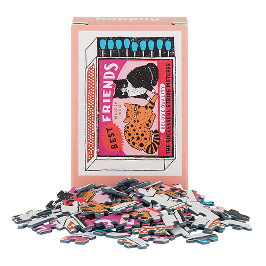 HAPPILY Matches - 99 Piece Mini Jigsaw Puzzle