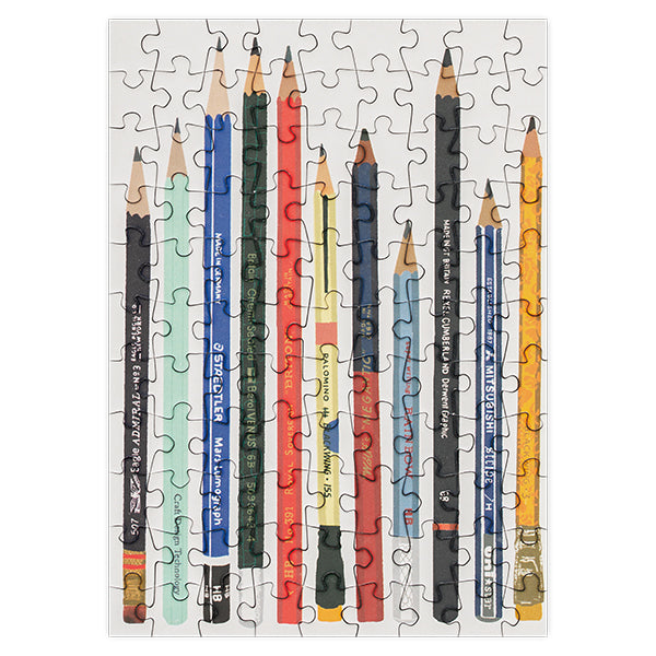HAPPILY, Pencils - 99 Piece Mini Jigsaw Puzzle