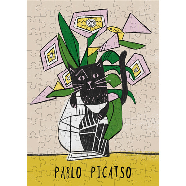 HAPPILY Pablo Picatso - 99 Piece Mini Jigsaw Puzzle