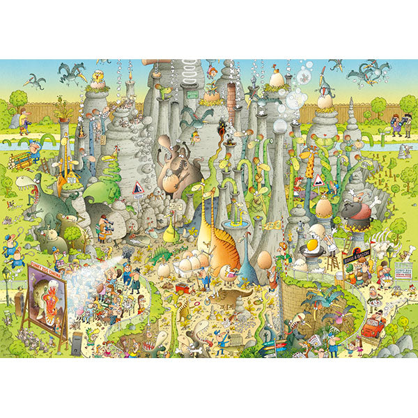 HEYE, Degano, Jurassic Habitat, Funky Zoo, 1000 pcs