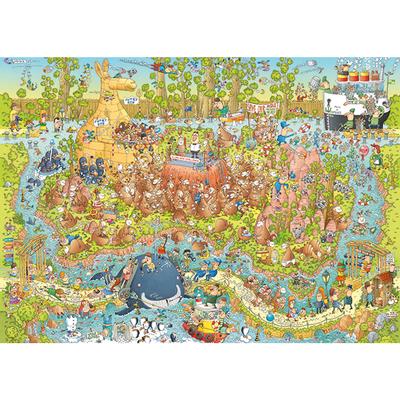 HEYE, Degano, Australian Habitat, Funky Zoo, 1000 pcs
