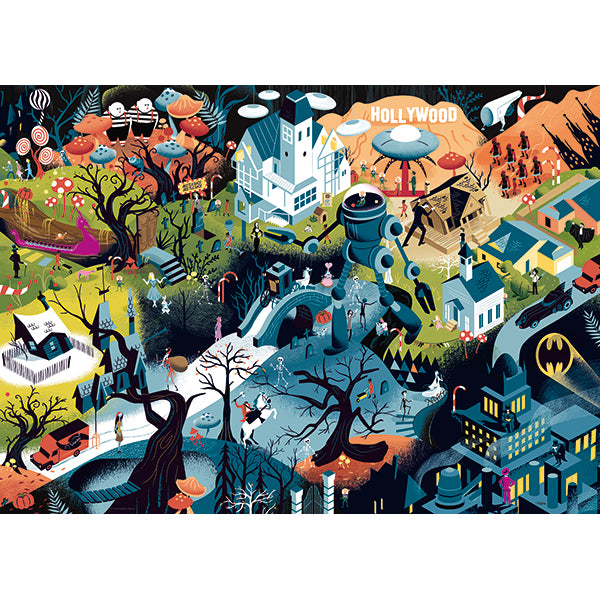 HEYE Movie Masters - Tim Burton Films 1000pcs