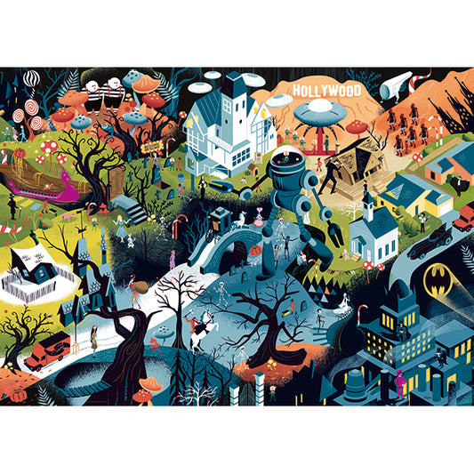 HEYE Movie Masters - Tim Burton Films 1000pcs