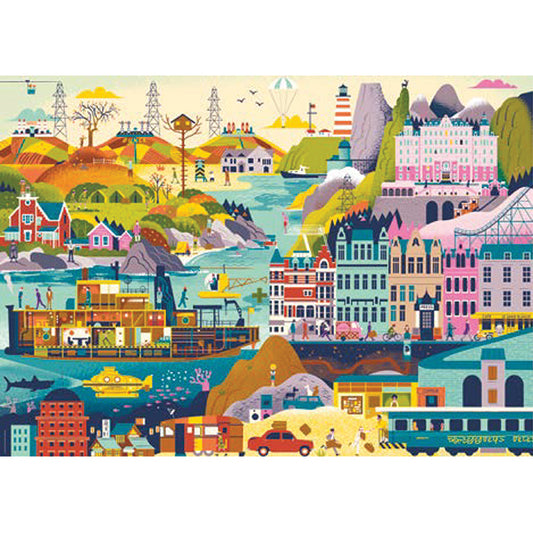 HEYE Movie Masters, Wes Anderson Films 1000pcs