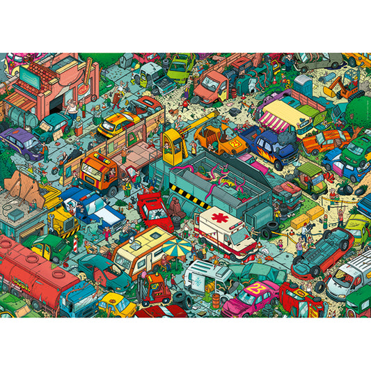 HEYE Lectrr, Car Cemetery 1000 PCS