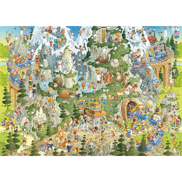 HEYE, Degano, Himalayan Habitat, Funky Zoo, 1000 pcs