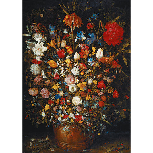 PIATNIK, Flowers in a Wooden Vessel, 1000 pcs