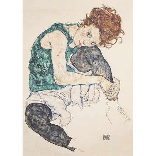 PIATNIK Schiele - Sitting Woman 1000 pcs