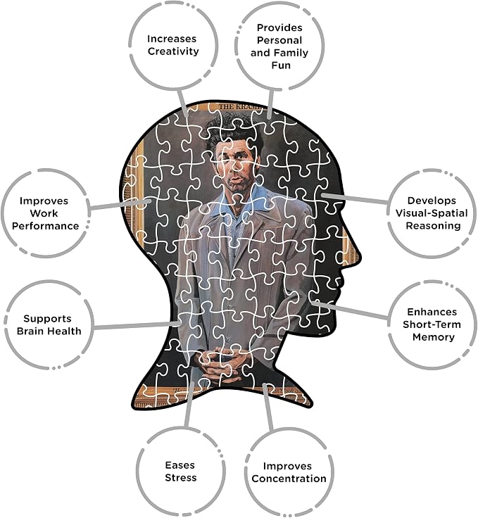 AQUARIUS Seinfeld Kramer Puzzle (500 Piece Jigsaw Puzzle)