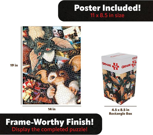 AQUARIUS Gremlins 500 Piece Jigsaw Puzzle (Vertical Box)