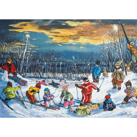 CLEMENTONI LET'S GO SKIING TOGETHER! 1000 PCS