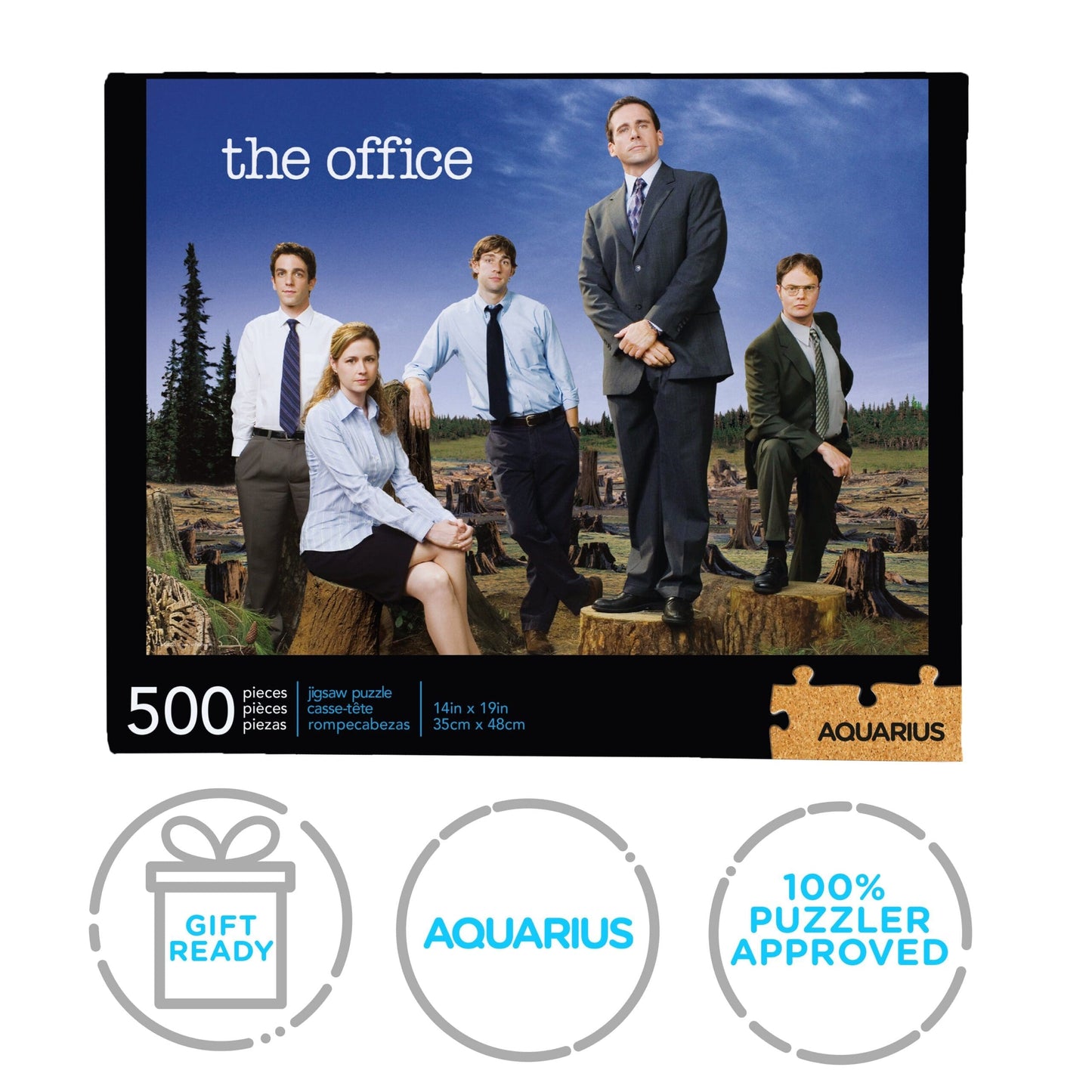 AQUARIUS The Office Forest 500 Piece Jigsaw Puzzle