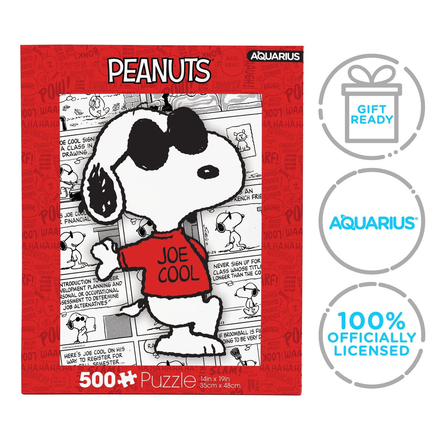 AQUARIUS Peanuts Joe Cool 500 Piece Jigsaw Puzzle
