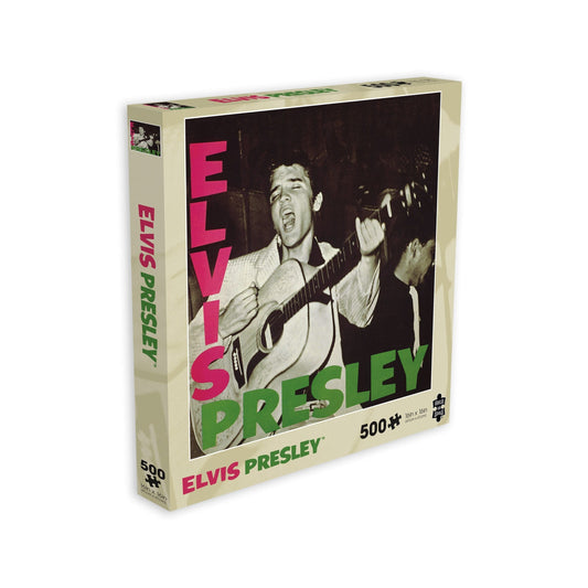 ROCK SAWS Elvis Presley ’56 (500 Piece Jigsaw Puzzle)