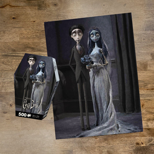 AQUARIUS Corpse Bride Coffin Box 500 Piece Jigsaw Puzzle