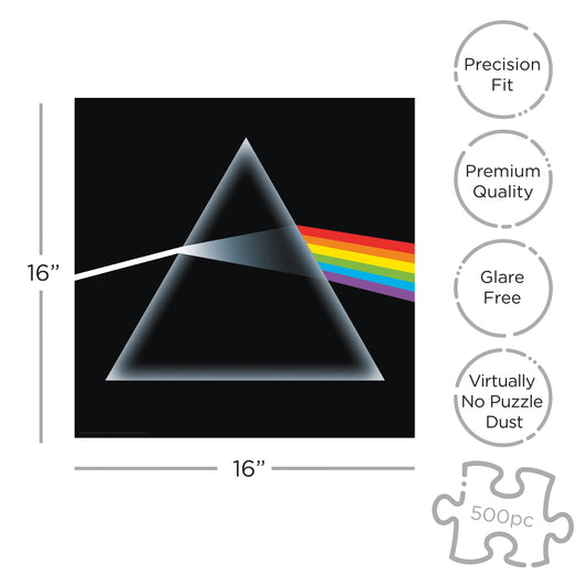 ROCK SAWS Pink Floyd Dark Side (500 Piece Jigsaw Puzzle)