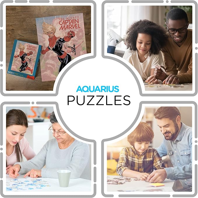 AQUARIUS Marvel Captain Marvel Cover 500 pc Puzzle