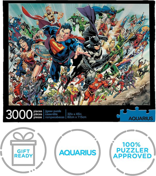 Aquarius DC Comics Cast 3000 pc Puzzle