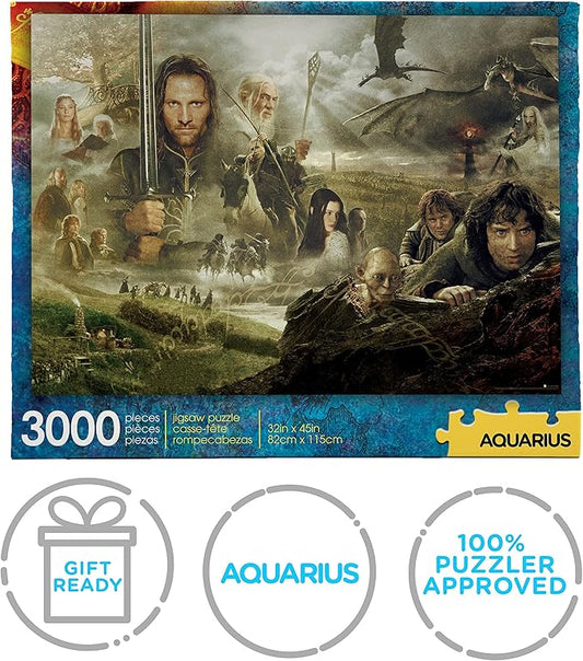 AQUARIUS Lord of the Rings 3000 Piece Jigsaw Puzzle