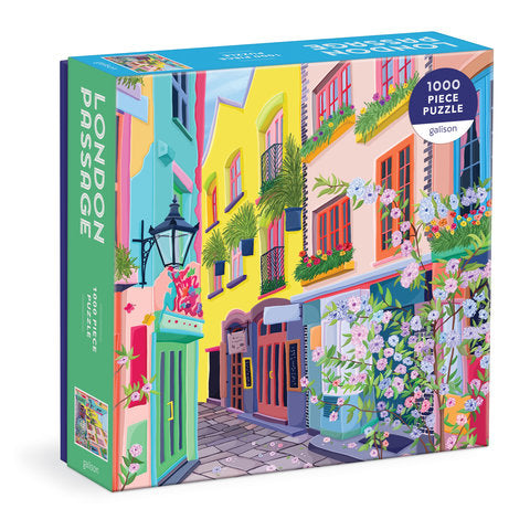 GALISON London Passage 1000 Piece Puzzle in Square Box