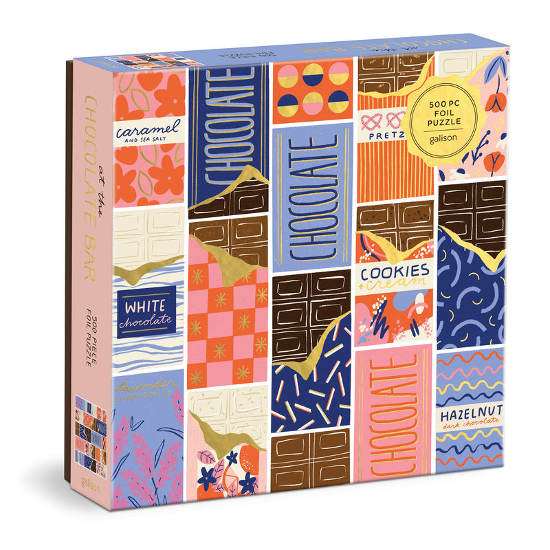 GALISON At the Chocolate Bar 500 Piece Foil Puzzle