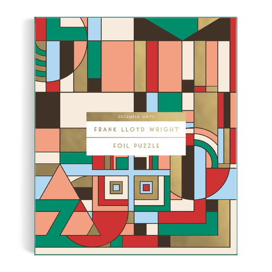 GALISON Frank Lloyd Wright December Gifts 1000 Piece Foil Puzzle
