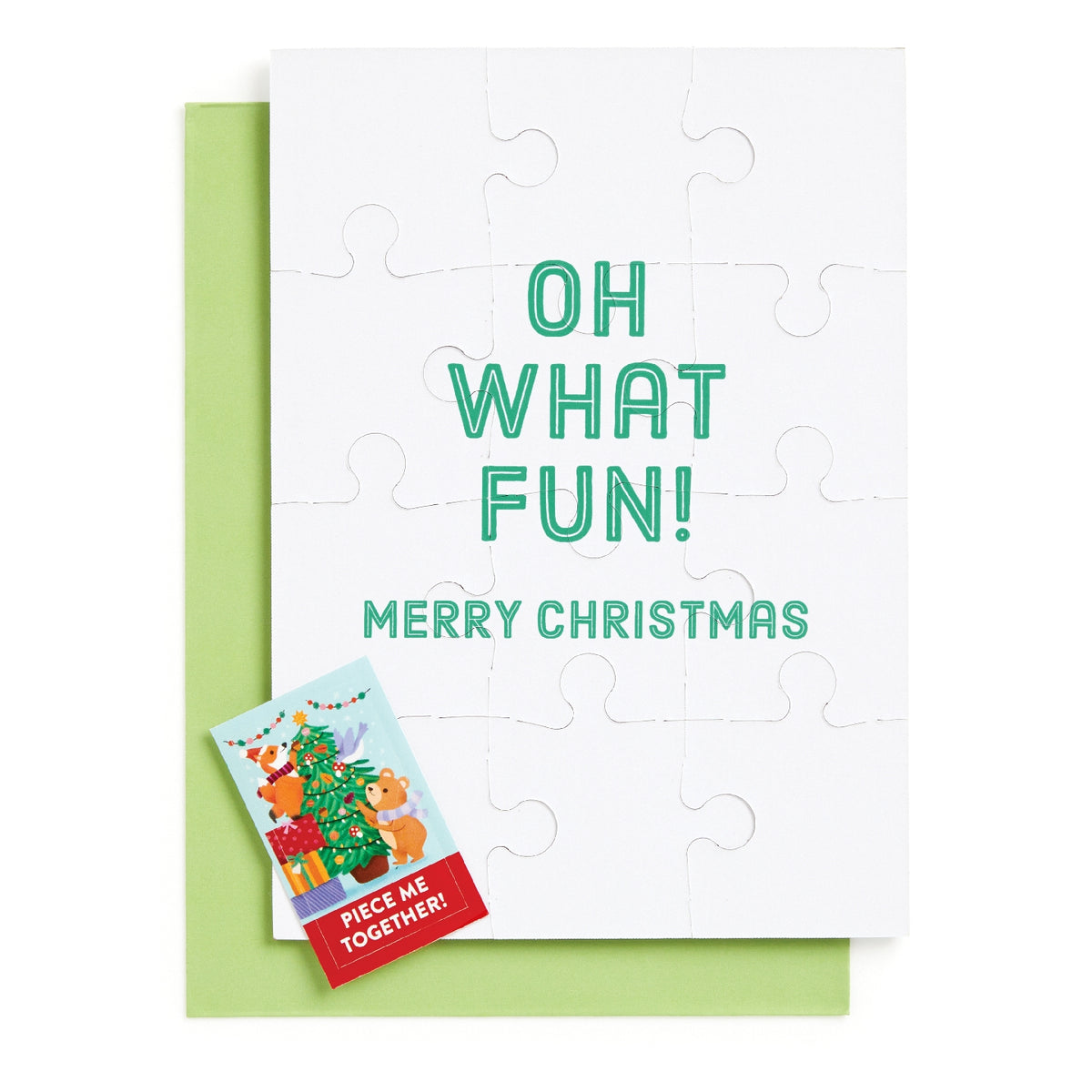 GALISON Construction Site Birthday Greeting Card Puzzle
