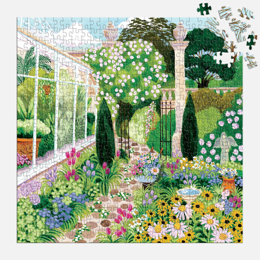 GALISON Evergreen Gardens 500 Piece Puzzle