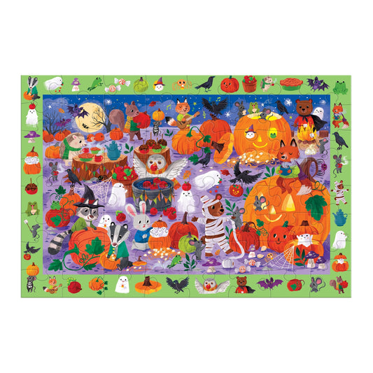 MUDPUPPY Pumpkin Patch 64 Piece Search & Find Puzzle