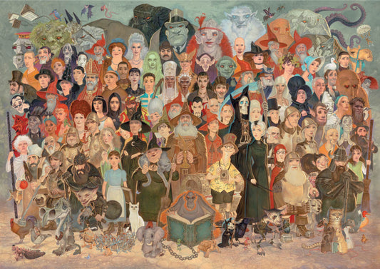 LAURENCE KING The World of Terry Pratchett 1000 Piece Puzzle