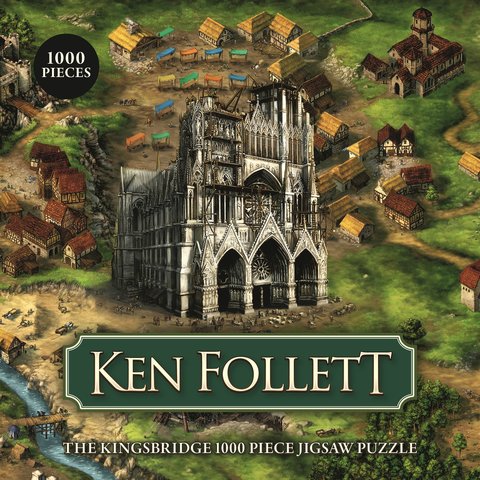 LAURENCE KING, Ken Follett: The Kingsbridge 1000-piece jigsaw puzzle