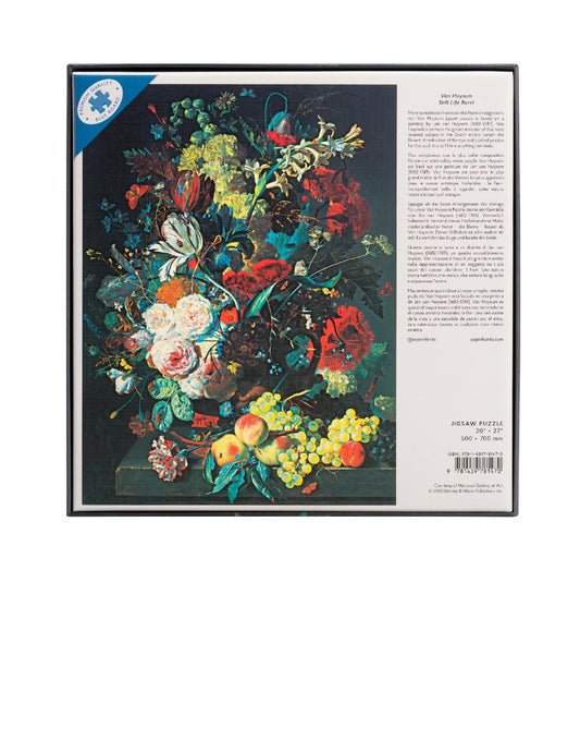 PAPERBLANKS Van Huysum 1000 Piece Jigsaw Puzzle (Still Life Burst)