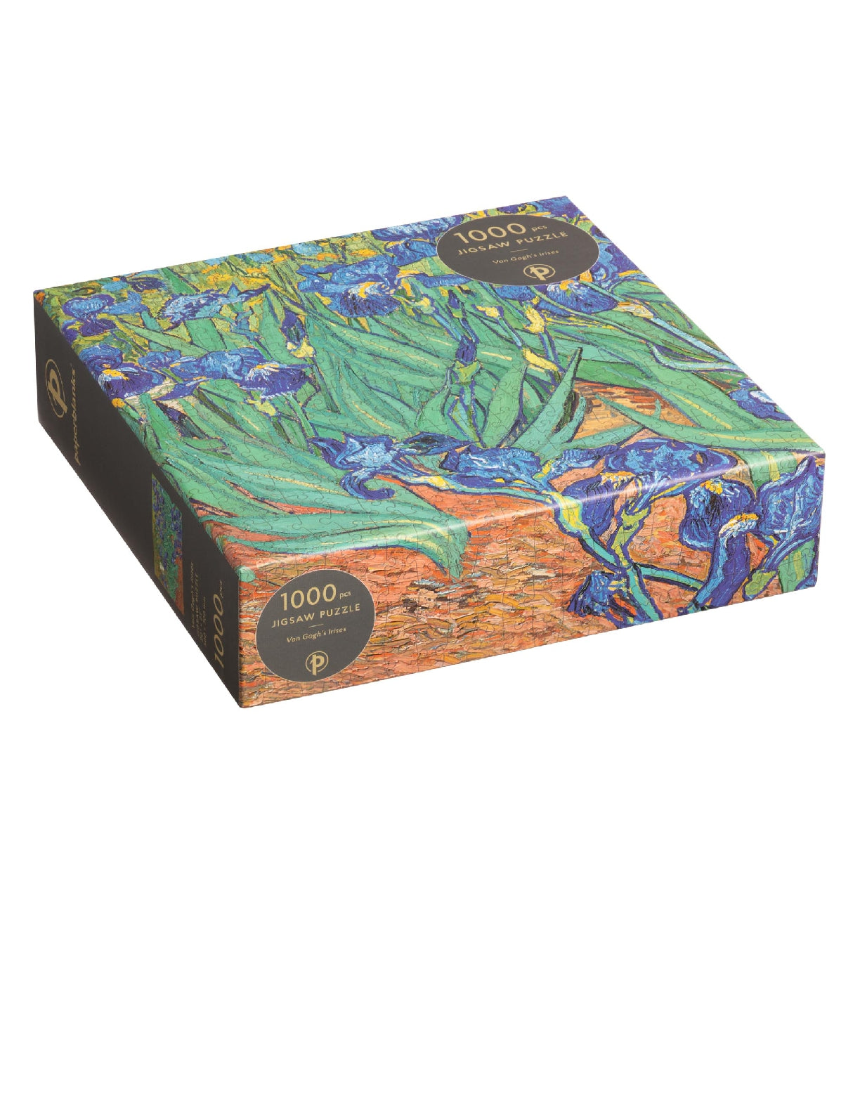 PAPERBLANKS Van Gogh's Irises 1000 Piece Jigsaw Puzzle, The J. Paul Getty Museum Collection (Van Gogh's Irises)