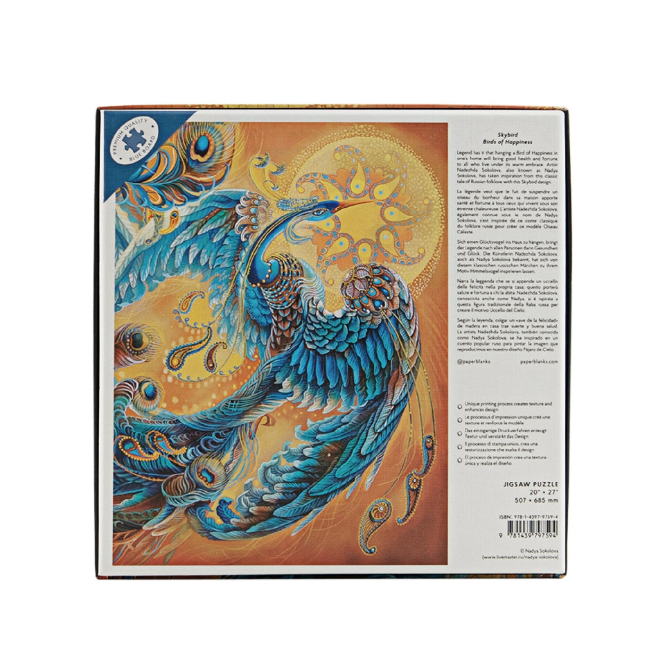 PAPERBLANKS Skybird 1000 Piece Jigsaw Puzzle (Birds of Happiness)