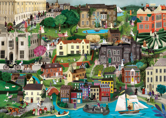 LAURENCE KING The World of Jane Austen 1000 Piece Puzzle