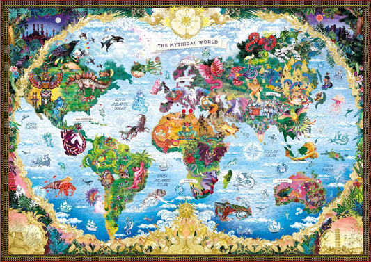 LAURENCE KING The Mythical World 1000 Piece Puzzle
