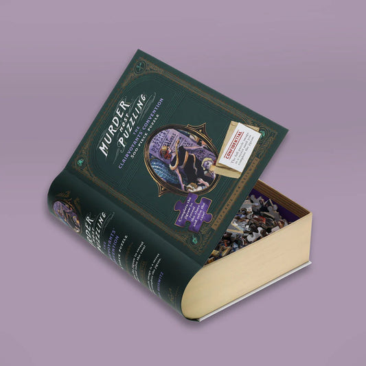 CHRONICLE BOOKS Murder Most Puzzling: The Clairvoyants' Convention 500-Piece Puzzle